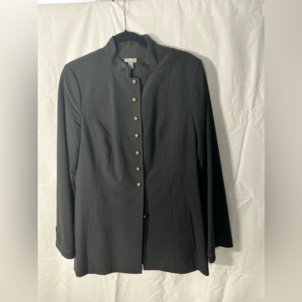 J. Jill black blazer in 12 Tall